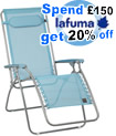 Lafuma RT Recliner in Batyline Lagoon