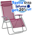 Lafuma RT Recliner in Batyline Pink