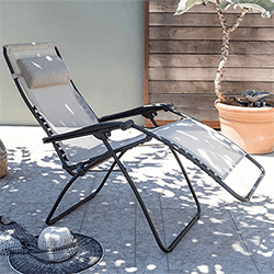 Extra image of Lafuma RSXA Clip Relaxation Chair in Seigle