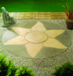 Sunstone Mini Stone Circle Kit 1.8m - Limestone/Pewter