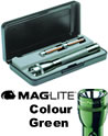 Green Mini Maglite AA