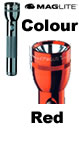 Maglite 2D Cell Torch - Red - Plus Spare Bulb