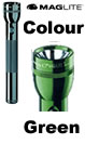 Maglite 3D Cell Torch - Dark Green - Plus Spare Bulb