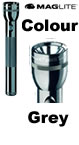 Maglite 3D Cell Torch - Grey - Plus Spare Bulb
