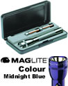 Midnight Blue Mini Maglite AA