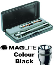 Black Mini Maglite AA