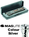 Silver Mini Maglite AAA