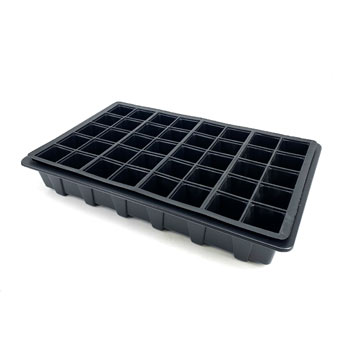 Image of Nutley's Seed Tray With 40 Cell Insert - Tray: Without Holes - Pack Quantity: 10