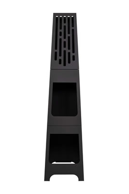 Image of Oxford Barbecues Contemporary Steel Holton Chiminea Patio Heater