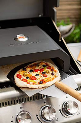 Image of La Hacienda Steel BBQ Pizza Oven Black Edition