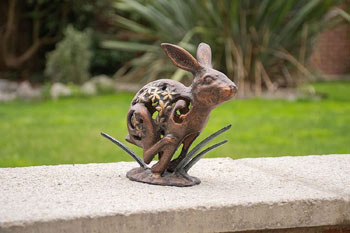 Image of Delightful Fret Work Rabbit Ornament