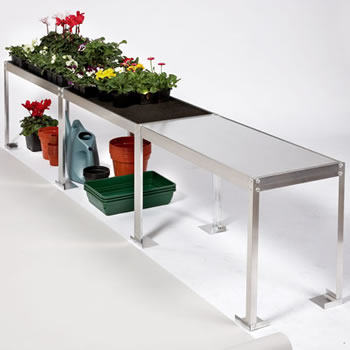 Image of Compact Greenhouse Benching - 1.5m long x 25cm wide x 53cm high