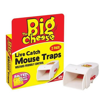 Image of STV Pest Control - Live Catch Mouse Traps Twinpack