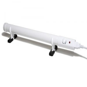 Image of White 1m Slimline Tube Heater with Thermostat - 120 Watts
