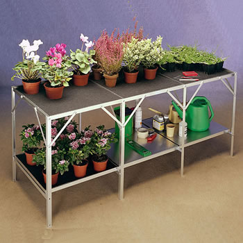 Image of Greenhouse Benching Two Tier - 56cm wide x 117cm long