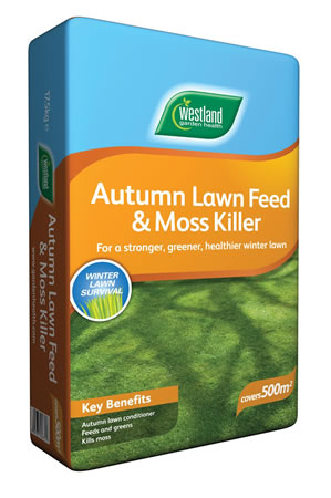 Image of Westland Autumn Lawn Feed & Moskiller 400m2 Bag