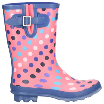 Image of Cotswold Pink/Multi Spot Paxford - UK Size 4