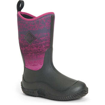 Image of Muck Boots Hale - Black/Magenta - UK Size 6