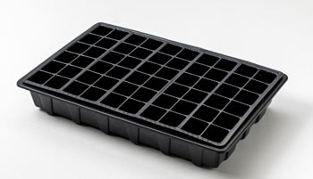 Image of Nutley's Seed Tray With 60 Cell Insert - Tray: With Holes