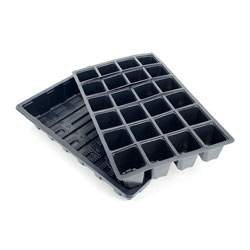 Extra image of Nutley's Seed Tray With 24 Cell Insert - Tray: Without Holes  - Pack Quantity: 10