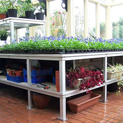 Small Image of Two Tier Heavy Duty Benching 549cm long x 122cm wide - with Slats