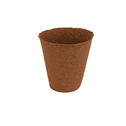 Small Image of Nutley's 8cm Biodegradeable Organic Wood Fibre Plantable Plant Pots - Pack quantity: 20