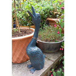 Extra image of Goose Garden Ornament Cast in Aluminium
