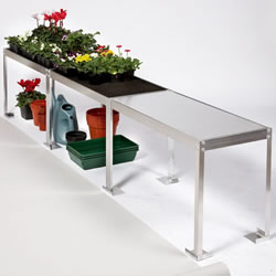 Small Image of Compact Greenhouse Benching - 76cm long x 38cm wide x 53cm high