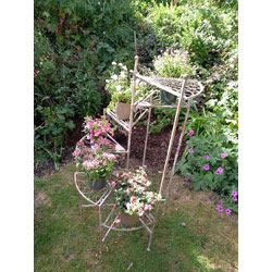 Small Image of Spiral Staircase Tiered Pot Holder With Six Levels