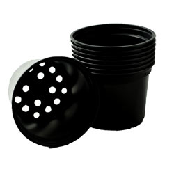 Extra image of Nutley's Mixed 9cm and 13cm Round Plastic Pots Duo (25 of Each)