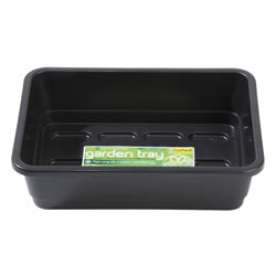 Small Image of 6x Garland Standard Half-Size Seed Trays: Green, With holes
