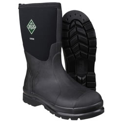 Extra image of Muck Boot - Chore Classic Mid - Black