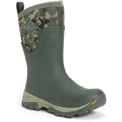 Small Image of Muck Boots W/ Camo Arctic Ice Mid - Moss - UK 8