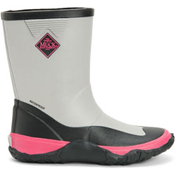 Extra image of Muck Boots Forager Kid's Grey/Pink- UK Size 1