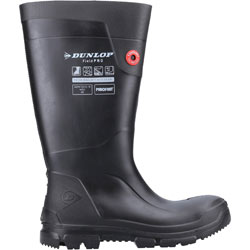 Extra image of Dunlop Black/Black Purofort FieldPRO - UK Size 4
