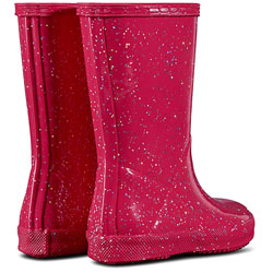 Extra image of Hunter Thrift Kids First Classic Giant - Glitter UK Size 5