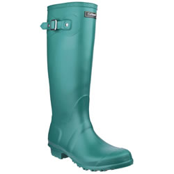 Small Image of Cotswold Sandringham Ladies Wellington Boots in Turquoise - UK 9