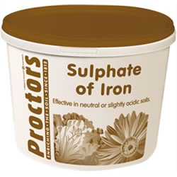 Small Image of 5kg tub of Proctors Sulphate of iron for Moss and weed control on lawns grass