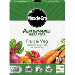 Miracle-Gro Performance Organics Fruit & Veg Granular Plant Food 1Kg (119914)