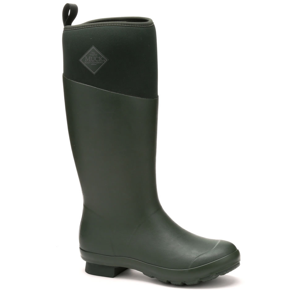 Muck Boots Tremont Matte Tall forest green waterproof wellington boot 