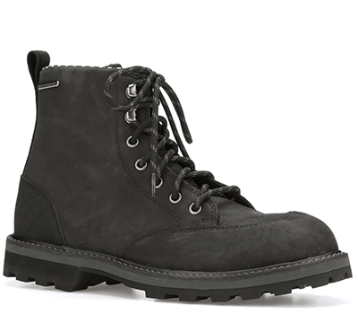 Image of Muck Boot Men's Foreman Leather Boots in Black