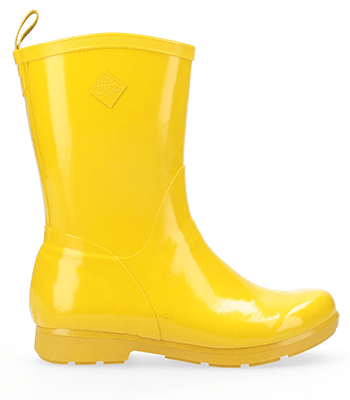 Image of Muck Boot Kids' Bergen Wellies in Yellow - UK 3