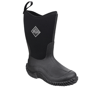 Image of Muck Boot Kids Hale Tall Wellies in Black - UK 12