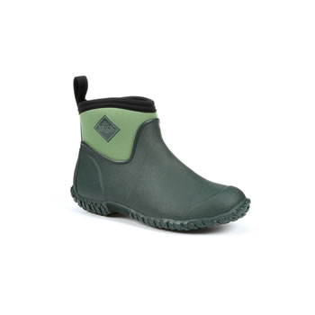 Image of Muck Boot - Women's Muckster Slip-On Ankle Boot - Green - UK 5 / EU 38