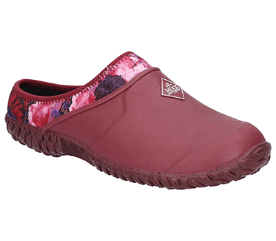Image of Muck Boot Muckster II Clog in Red Print - UK 6