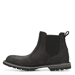 Extra image of Muck Boot Men's Chelsea Leather Boot in Black - UK 10