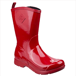 Small Image of Muck Boot Women's Bergen Mid Boots in Red - UK 3
