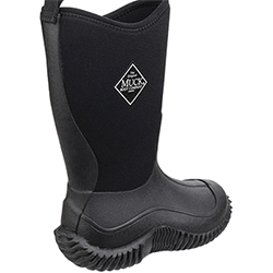 Extra image of Muck Boot Kids Hale Tall Wellies in Black - UK 12