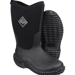 Extra image of Muck Boot Kids Hale Tall Wellies in Black - UK 10