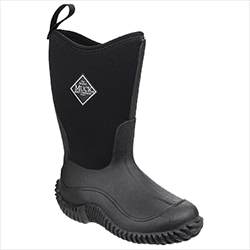 Small Image of Muck Boot Kids Hale Tall Wellies in Black - UK 4